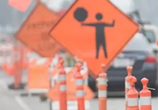 All-Brite traffic cones, barrels and channelizing devices