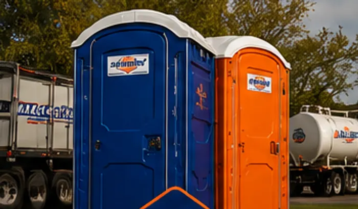Portable restroom units
